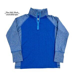 Rumi + Ryder 3T Blue Half Zip Athletic Pullover